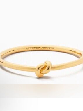 Kate Spade Gold Knot Bangle Bracelet NEW $79